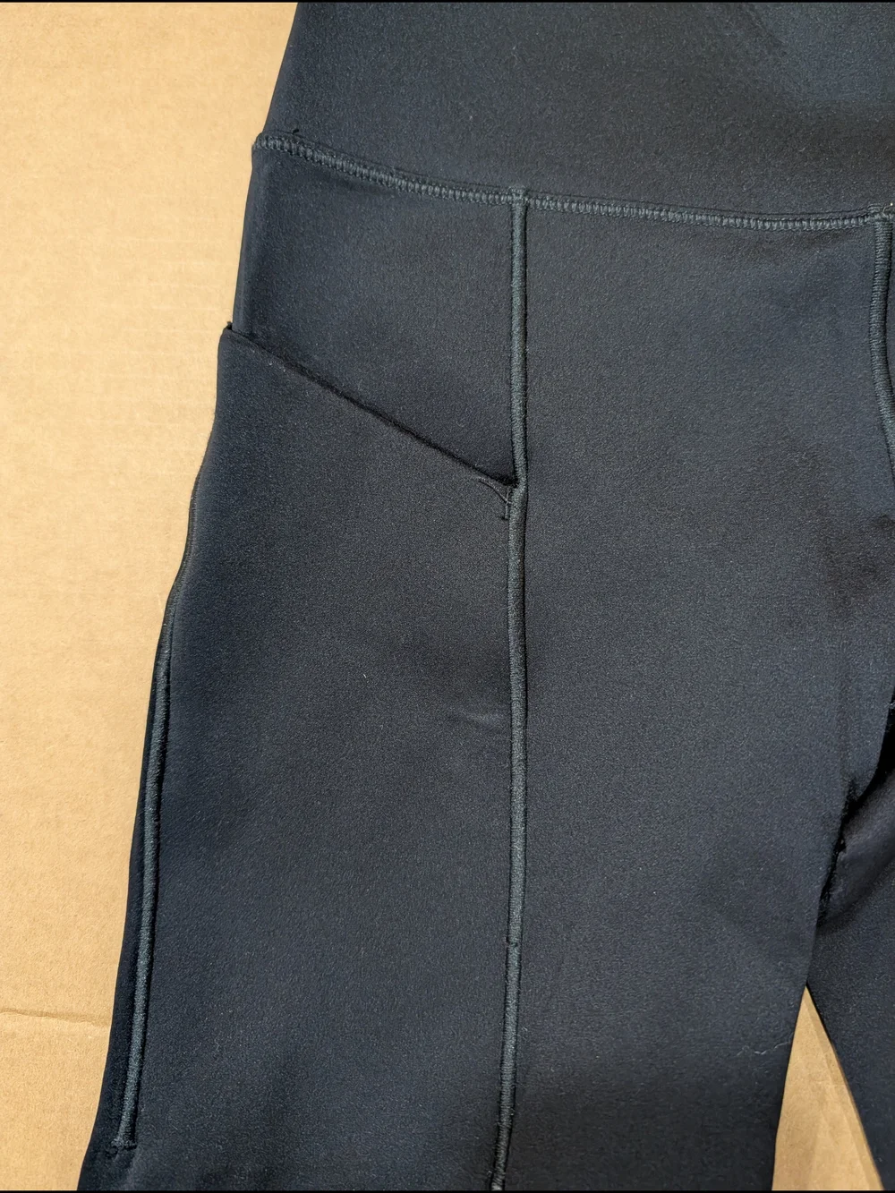 Nike Black Sculpting High-Waist Leggings with Side Zip Pocket Size XS